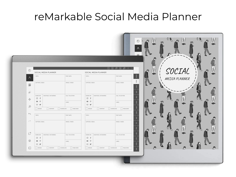 reMarkable Social Media Planner