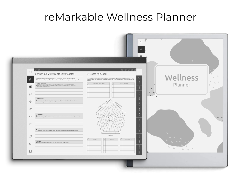 reMarkable Wellness Planner
