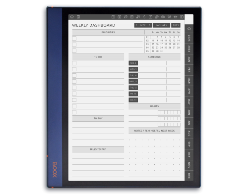 BOOX Note Air - Ultimate Planner