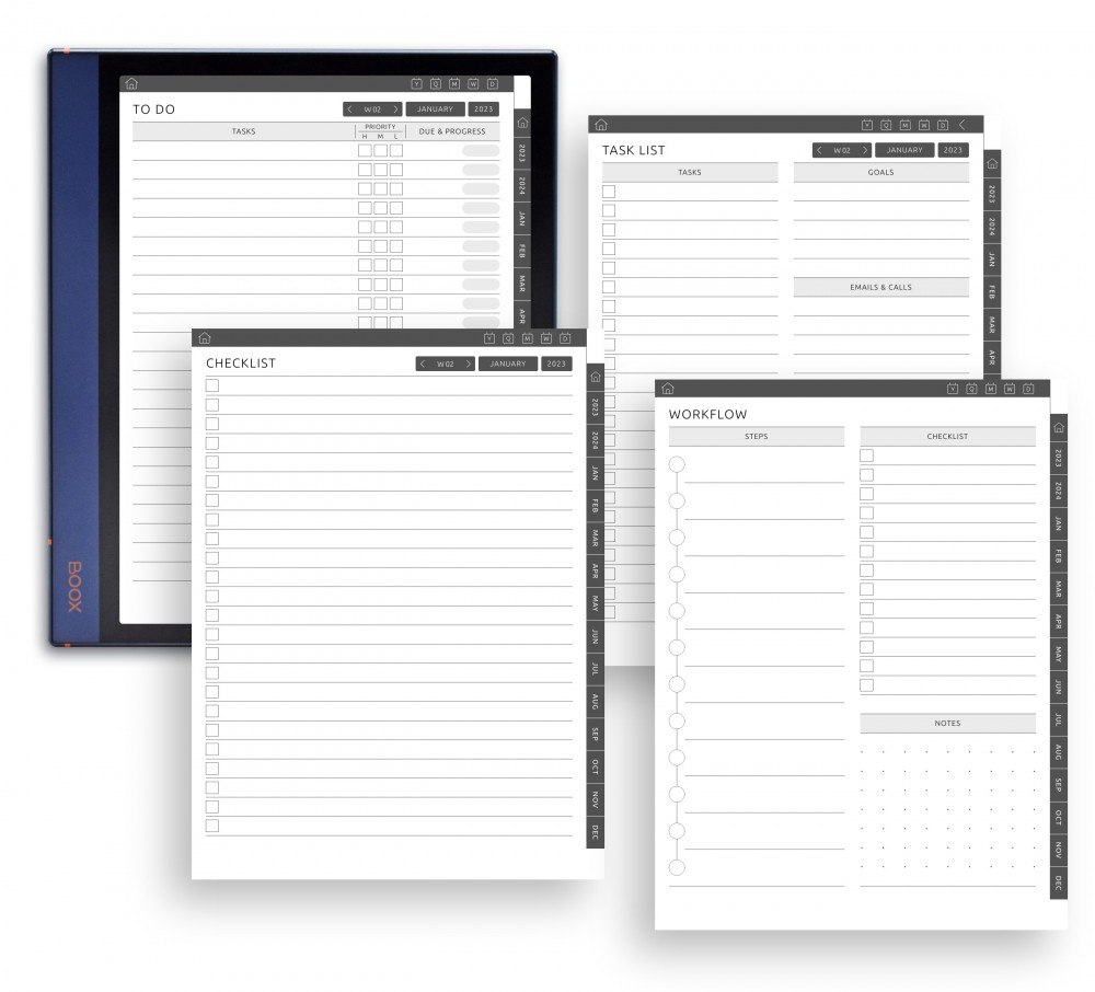 Pages for Everyday Use Template for Boox Note