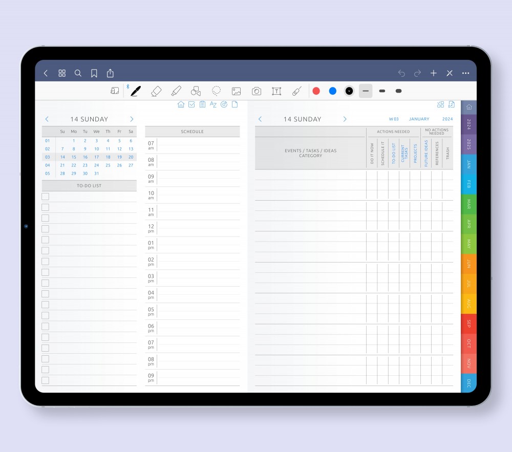 Enhance Your Daily Productivity  for Digital Planner