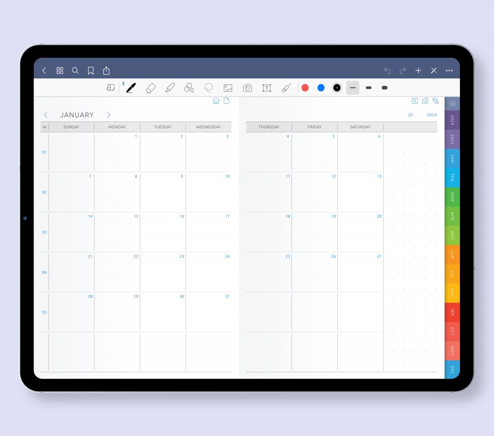 Digital Optimize Your Planning with the Monthly Planner