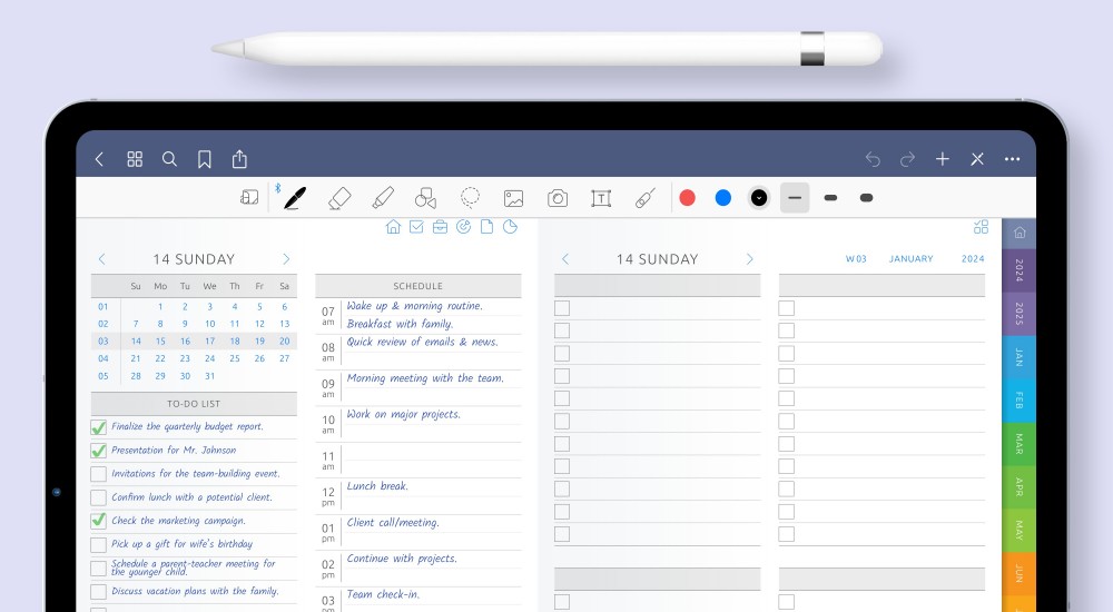 Digital To-Do List for iPad/Android