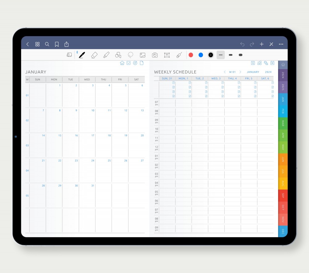 Master Planning and Scheduling: Organize Your Time with Precision  for Digital Planner