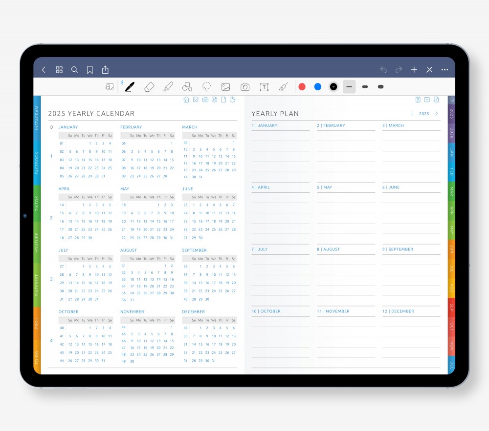 Launch & Promotion Hub  for Digital Planner