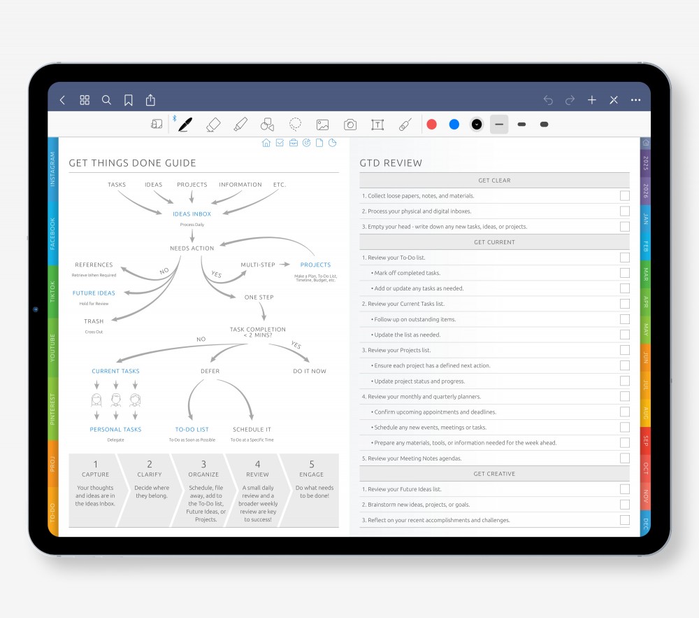 Productivity for Entrepreneurs  for Digital Planner
