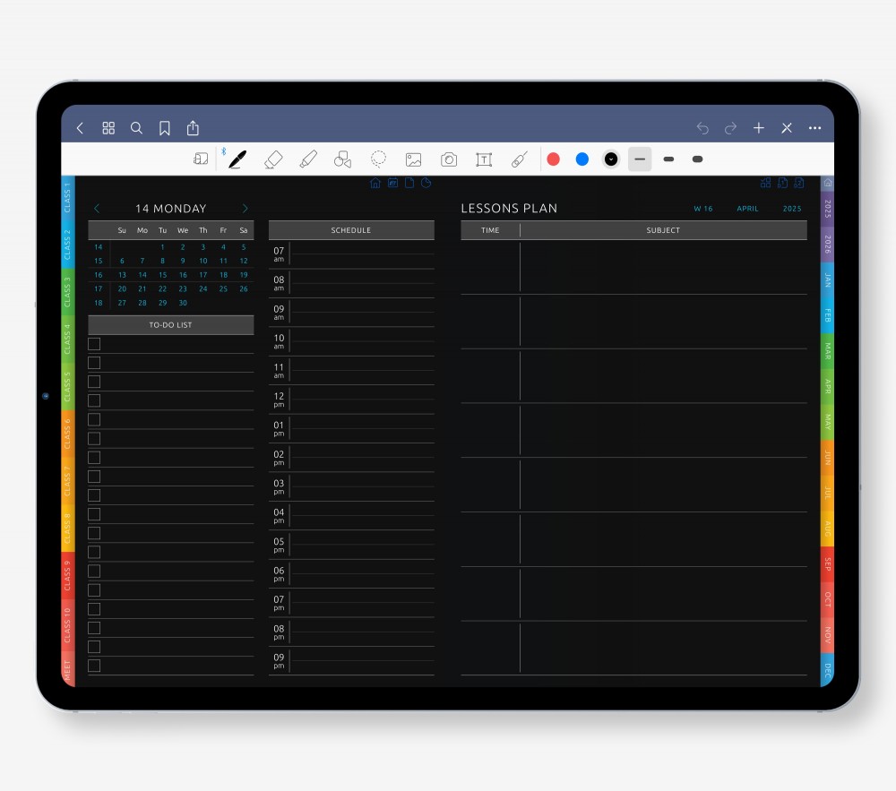 📝 Stay in Control of Every Day Template for Digital Planner 📝 Stay in Control of Every Day for Digital Planner