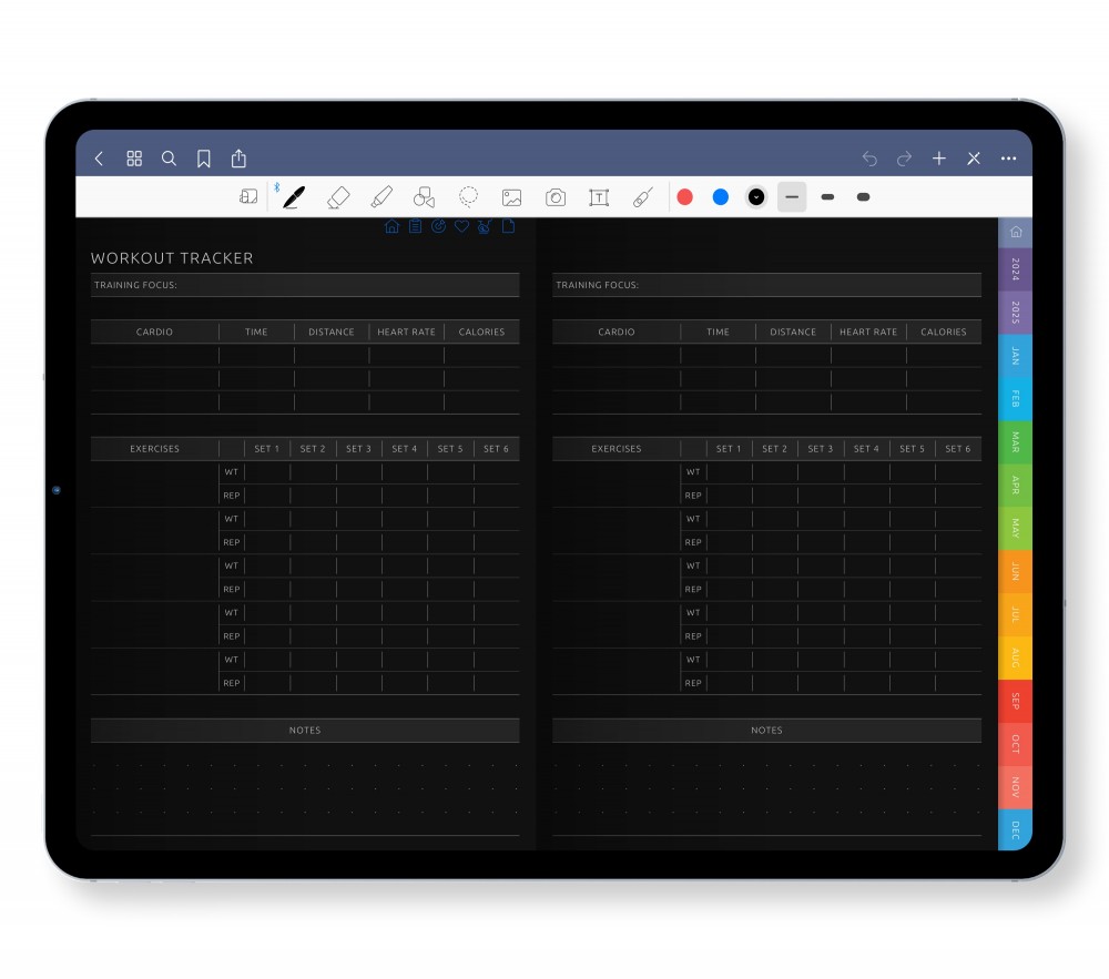 Fit and Fabulous  for Digital Planner