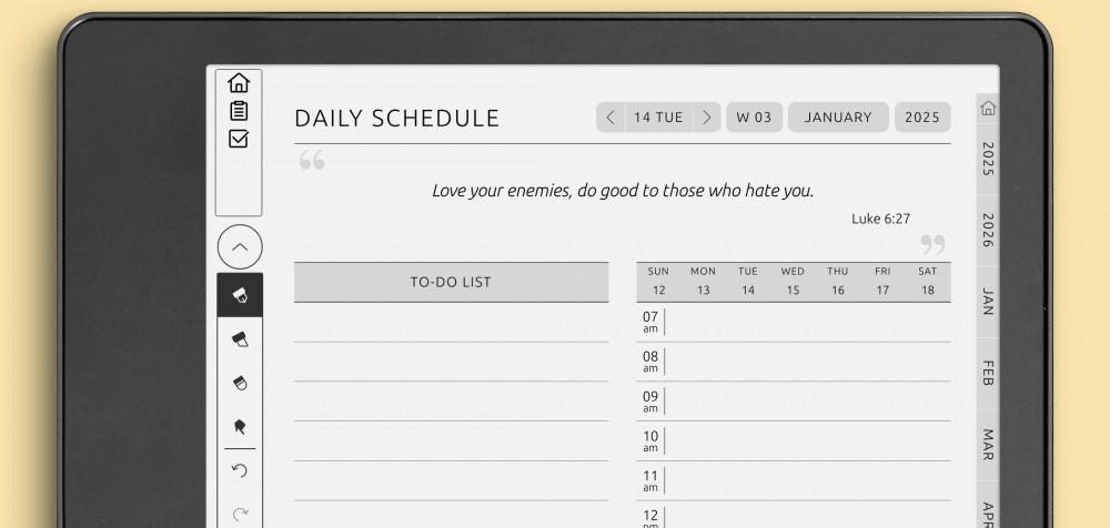 Scribe Christian Planner