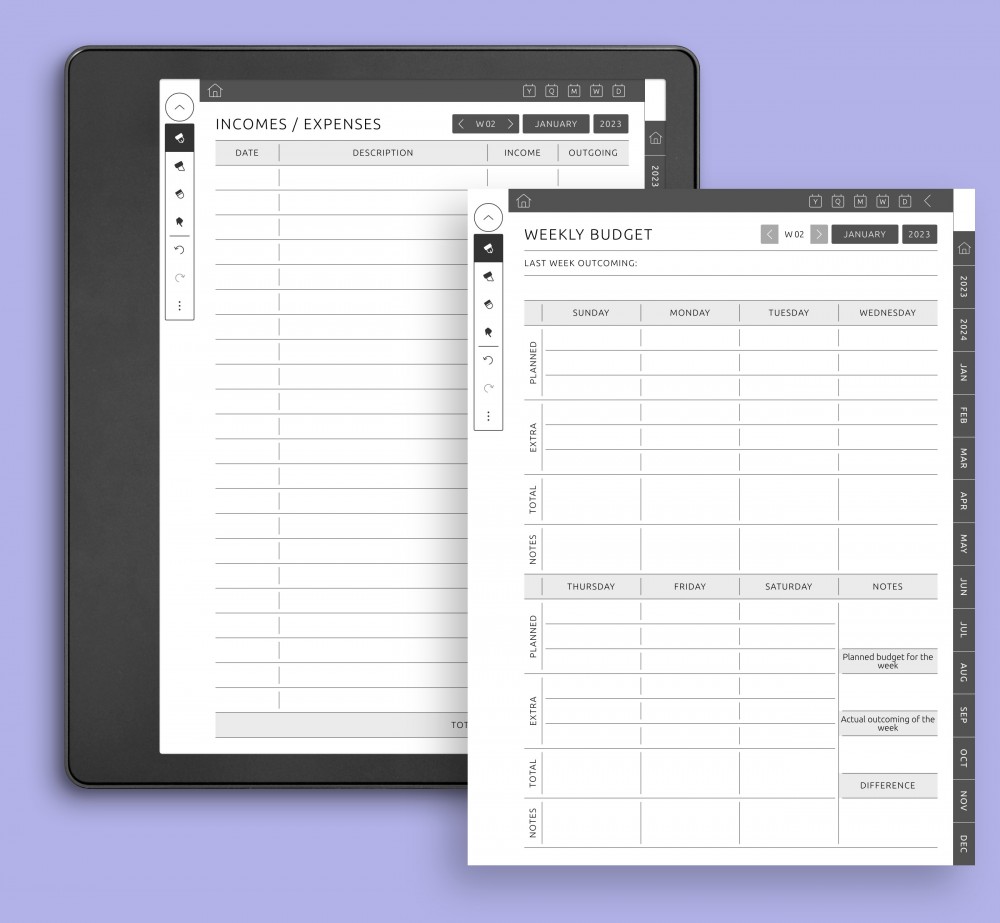 Track Your Finances for Kindle Scribe