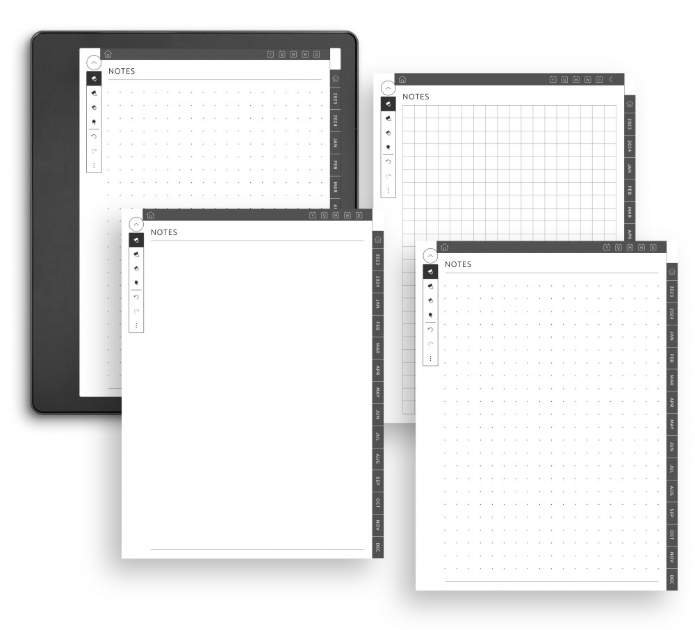 Kindle Scribe Diary Notebook 2023 2024 Get Your Planner Template PDF   Kindle Scribe Diary3 