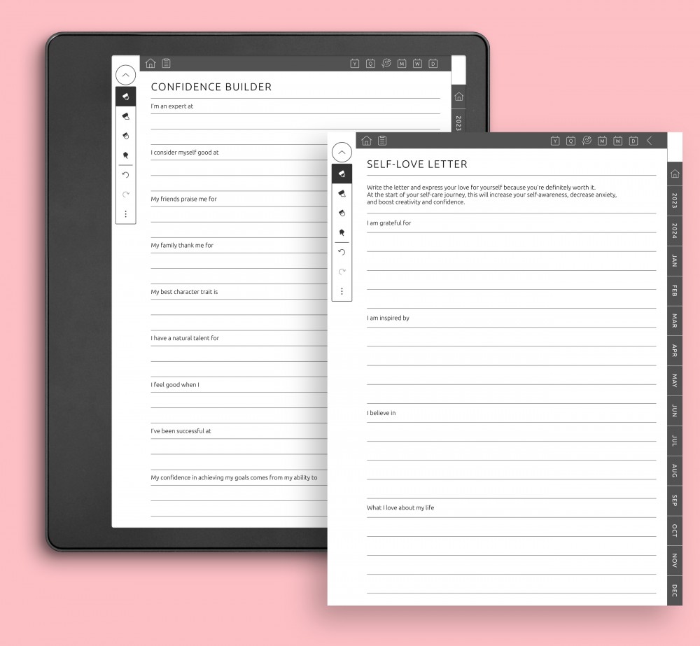 Write a Love Letter to Yourself for Kindle Scribe