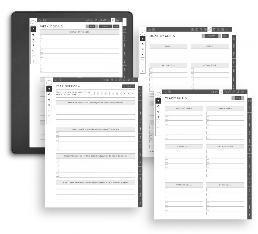 Set Up Your Goals for Kindle Scribe