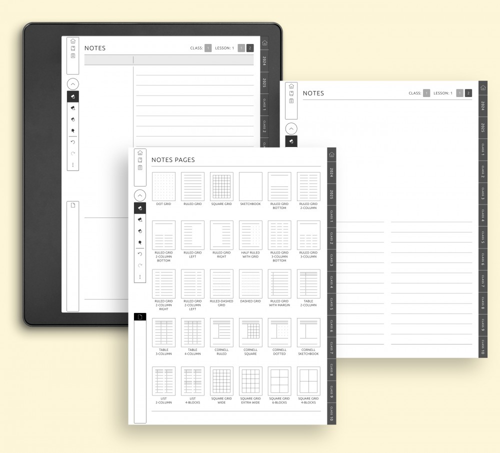 Kindle Scribe Daily Sketchbook 2023 & 2024: Get Your Planner