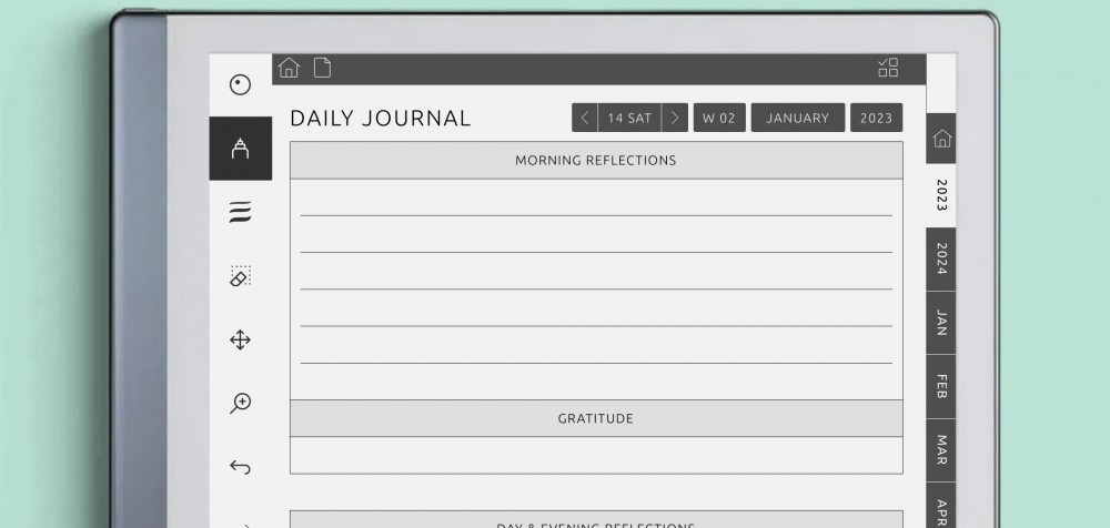 reMarkable Daily Journal