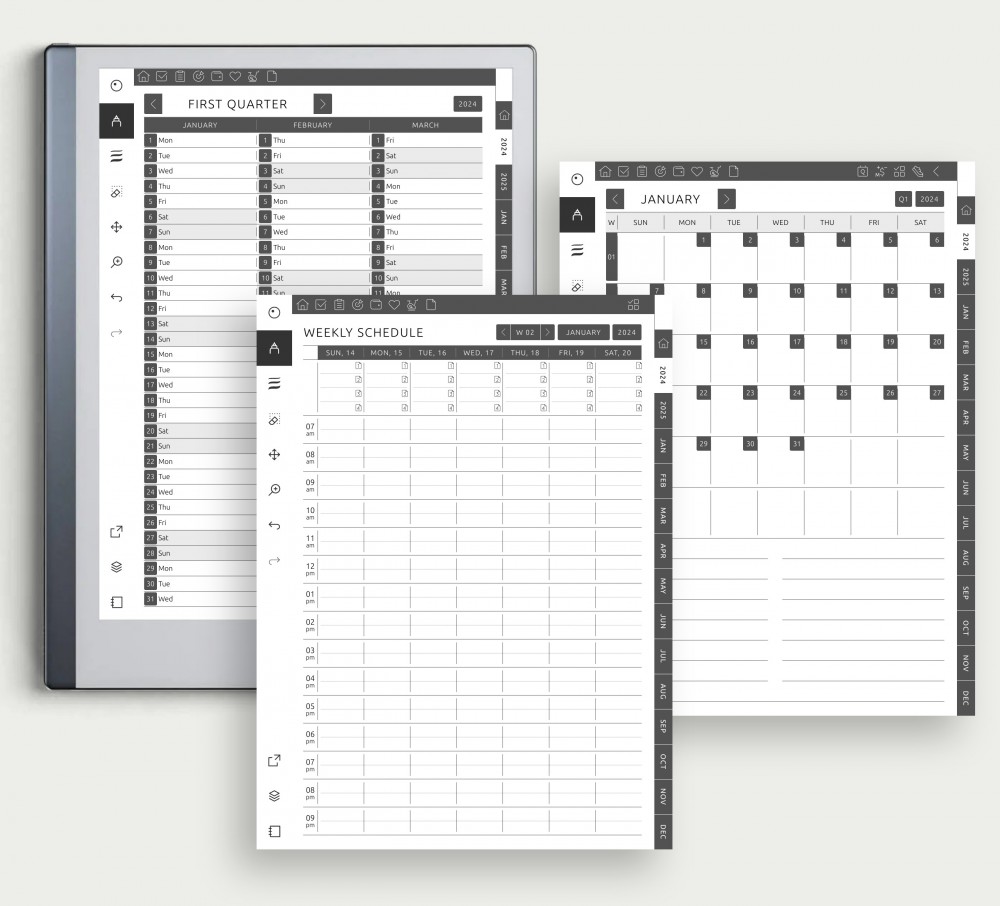 Stay on Top of Your Calendar: Simplify Your Appointment Management Template for reMarkable
