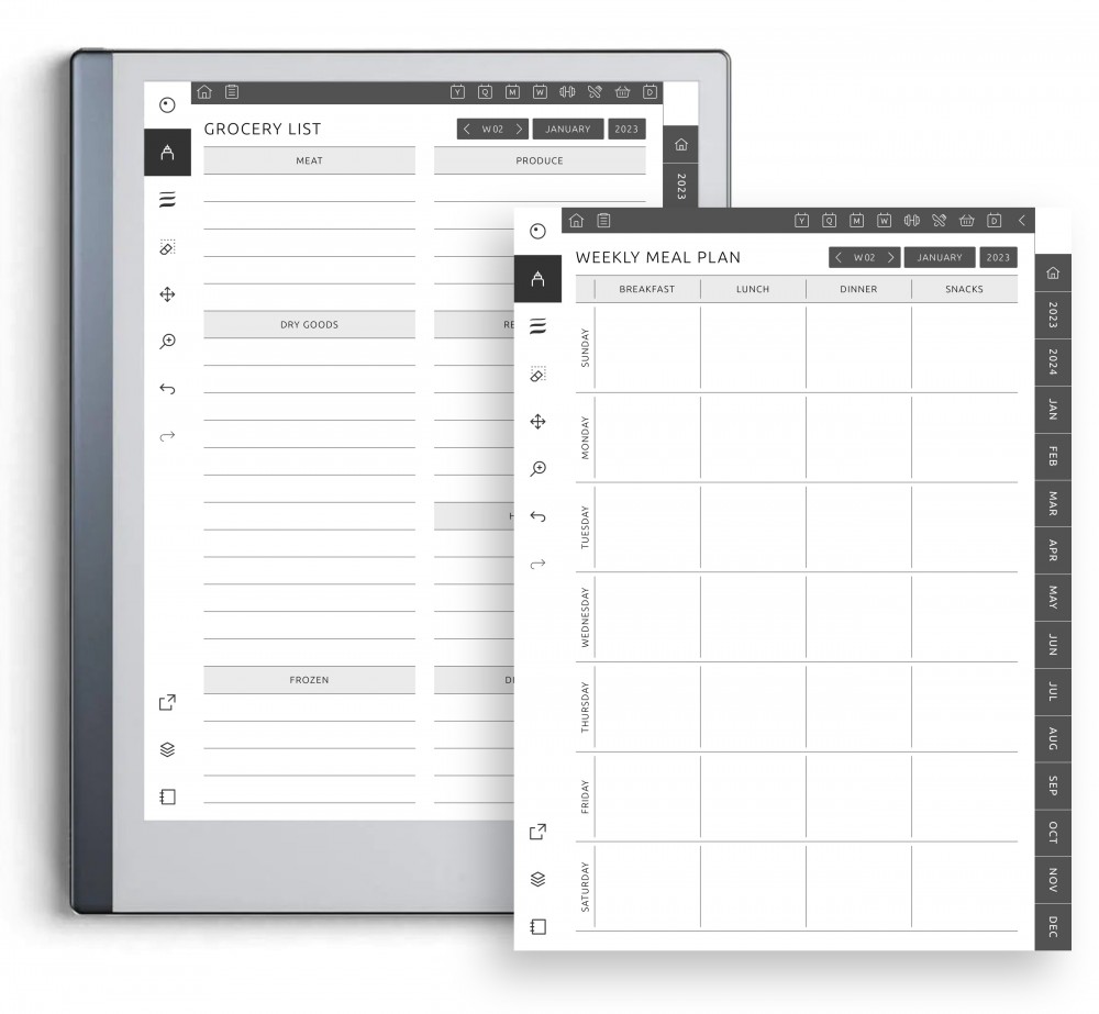 reMarkable Daily Health Fitness Planner 2023 2024: Get Your Planner