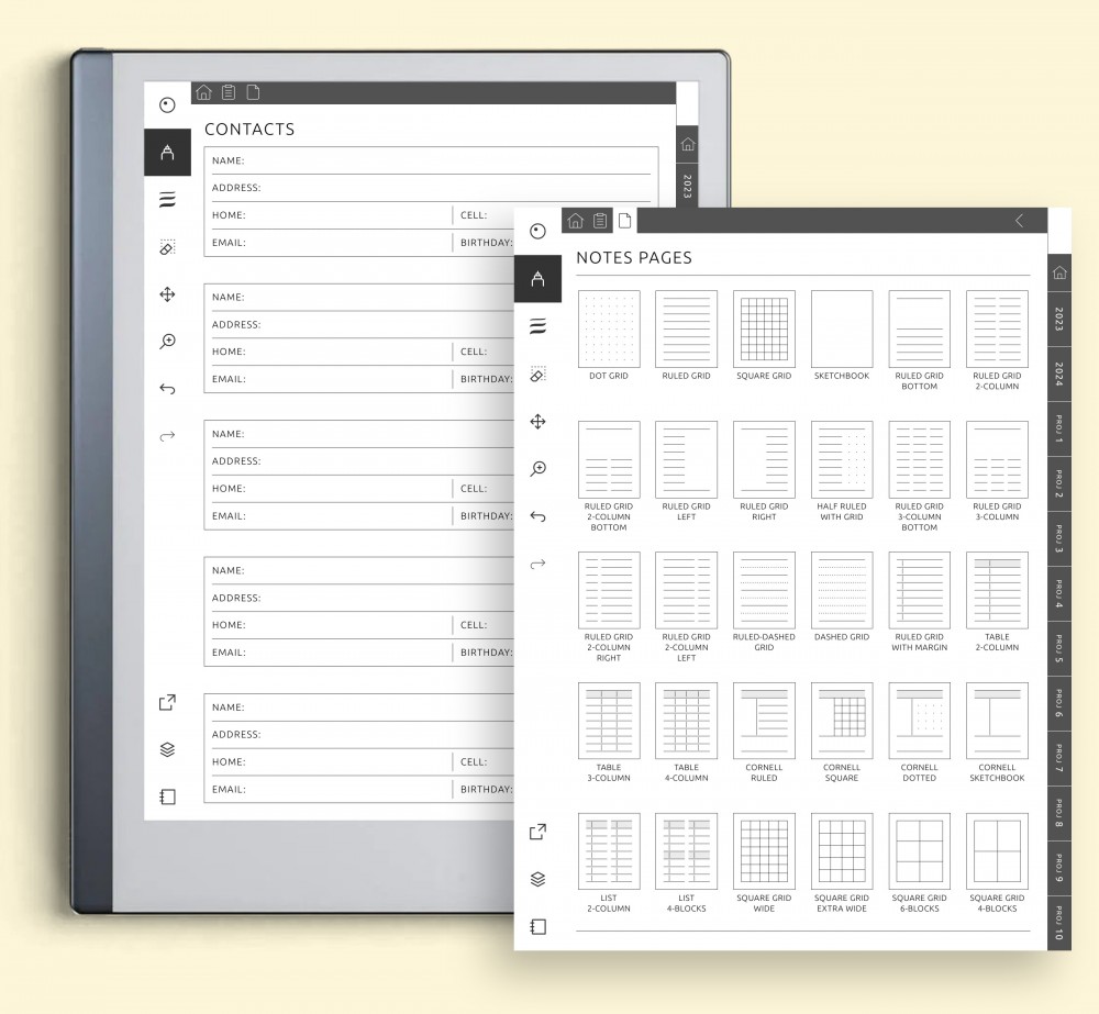 Remarkable 1 & 2 Meeting Minutes Template 