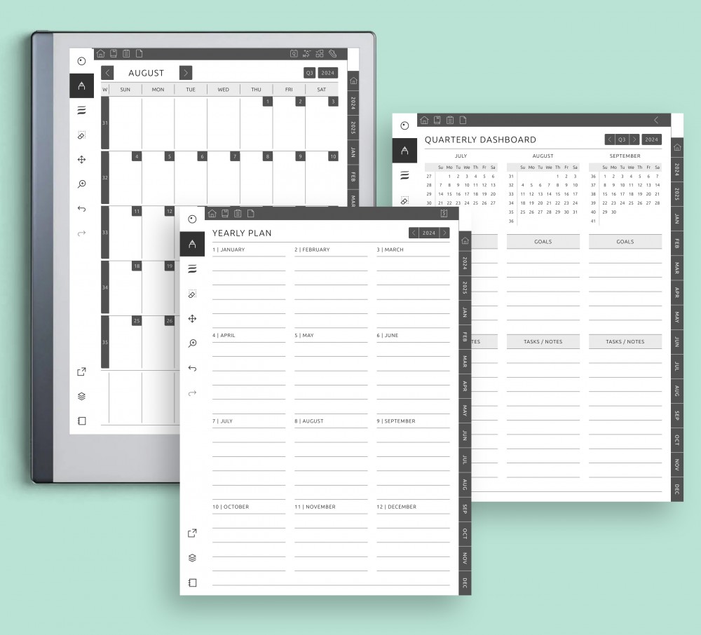 Transform Your Organization of Appointments, Meetings, and Events Template for reMarkable