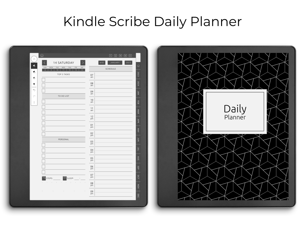 Kindle Scribe Daily Planner