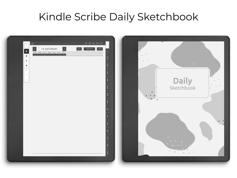 Kindle Scribe Daily Sketchbook