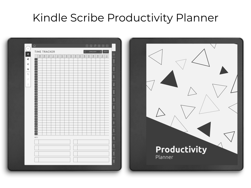 Kindle Scribe Productivity Planner
