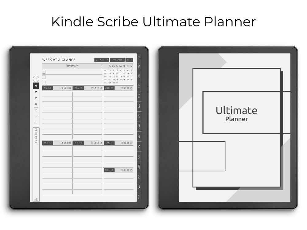 Kindle Scribe Ultimate Planner