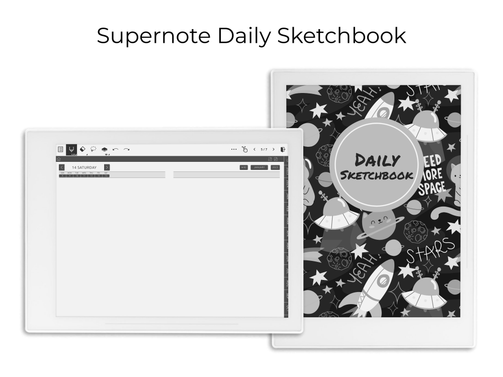 Supernote Daily Sketchbook