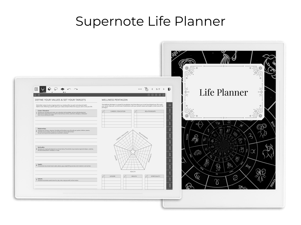 Supernote Life Planner