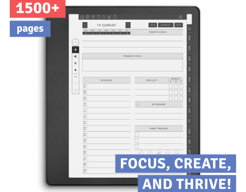 Kindle Scribe ADHD Planner