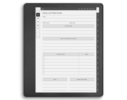 Kindle Scribe Productivity Planner