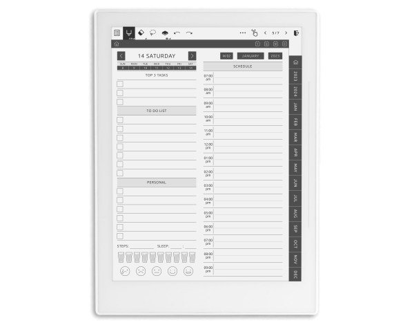 Supernote Daily Planner 2024 2025: Get Your Planner Template PDF Supernote Daily Planner 2024 2025: Get Your Planner Template PDF